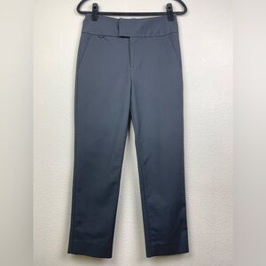 Argent Women's 8 Black Flex Waist Trouser Pants Tapered Ankle Office Career USA